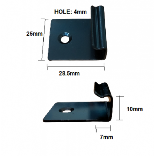 Standard Composite Decking Starter clip.